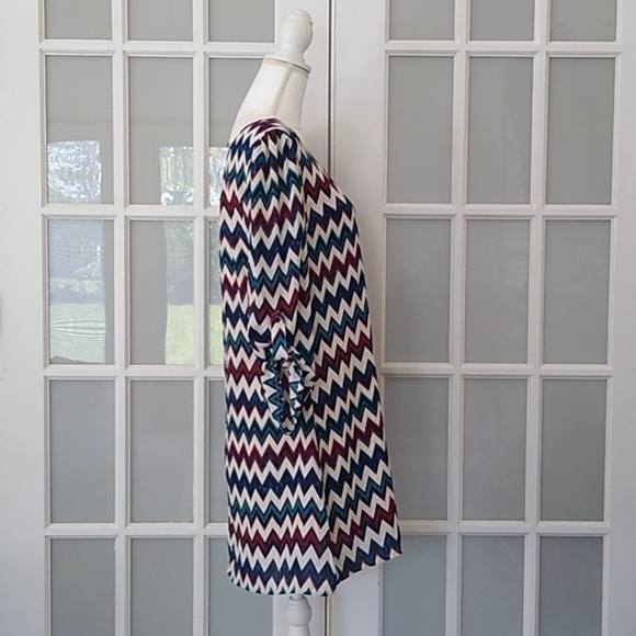 Speechless Chevron Cutout Shift Dress - Juniors XL - Picture 6 of 16